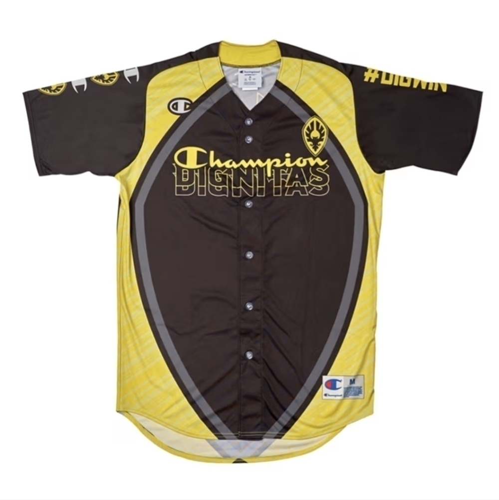 Champion x Esports x Dignitas Gaming Team Jersey Video Games Size Large NWT